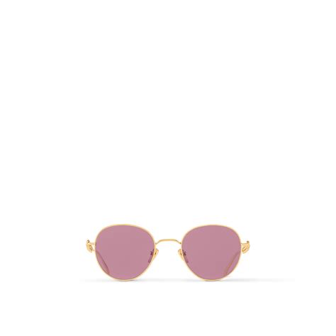 my lv chain small round sunglasses